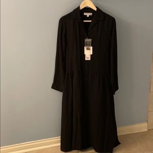Uniqlo rayon shirt dress ines de la fressange